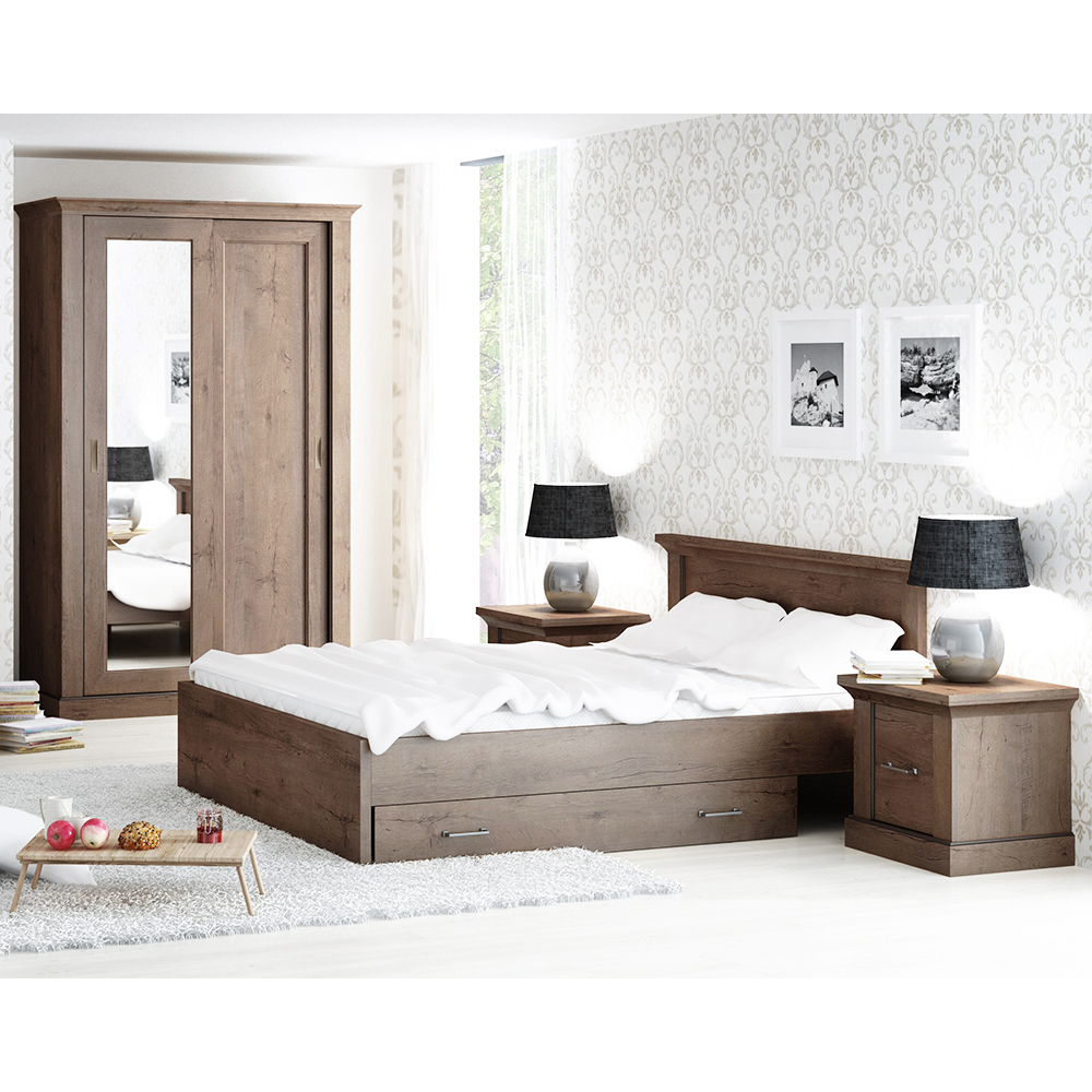 Antica L | TV stolek A15 | 162x50x42 cm | dub lefkas | POSLEDNÍ KUS