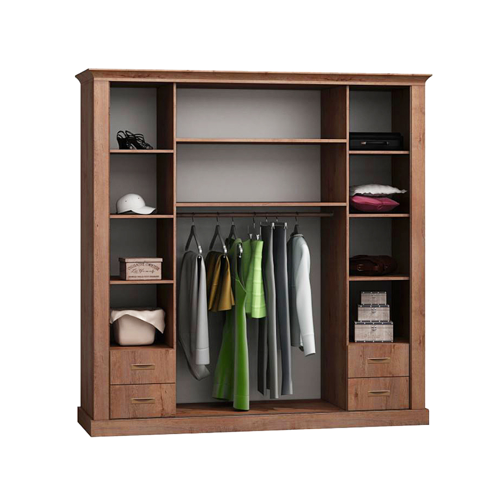 Antica L | šatní skříň A211 | 213x220x68 cm | dub lefkas | POSLEDNÍ KUS