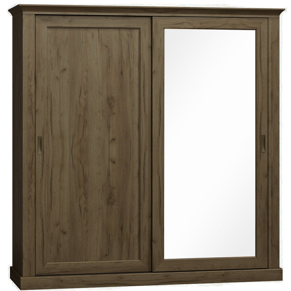 Antica L | šatní skříň A211 | 213x220x68 cm | dub lefkas | POSLEDNÍ KUS