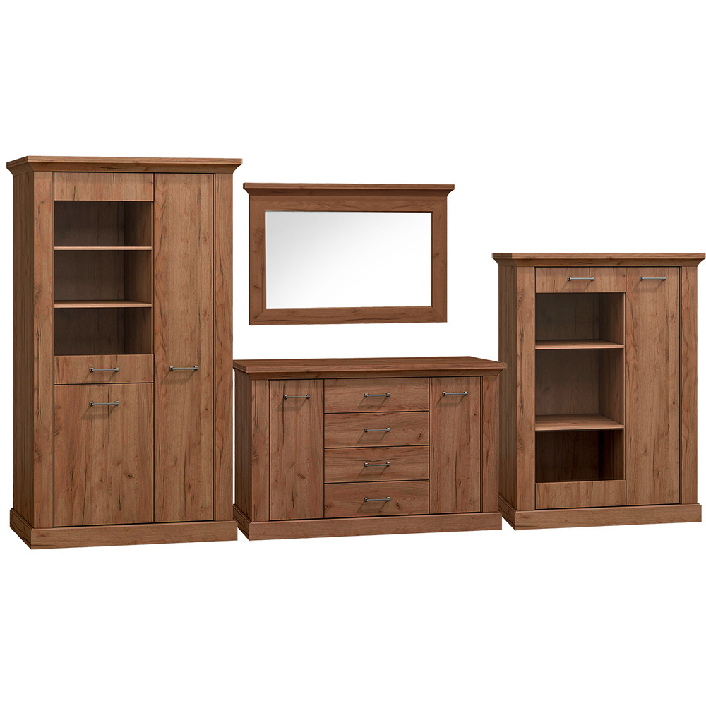 Obývací pokoj Antica J - sestava B - jasan světlý