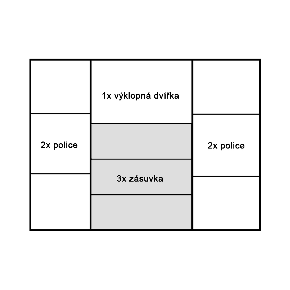 Dallas T - vitrína D7 - trufla