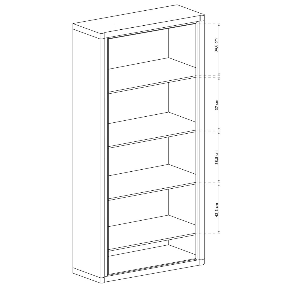 Sestava skříní DALLAS t - trufla