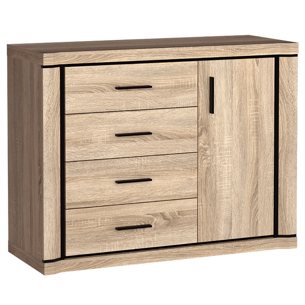 DALLAS s | komoda D3 | 117 cm | sonoma