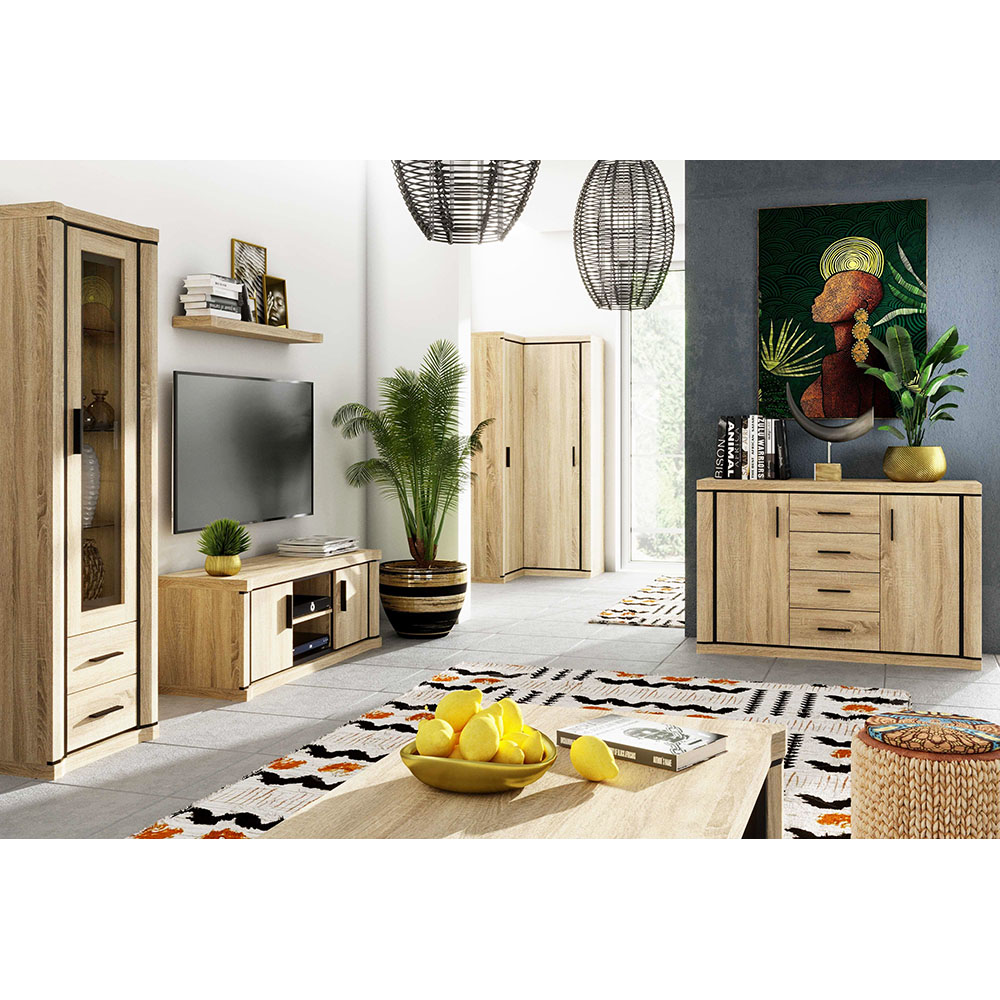 DALLAS s | komoda D7 | 157 cm | sonoma