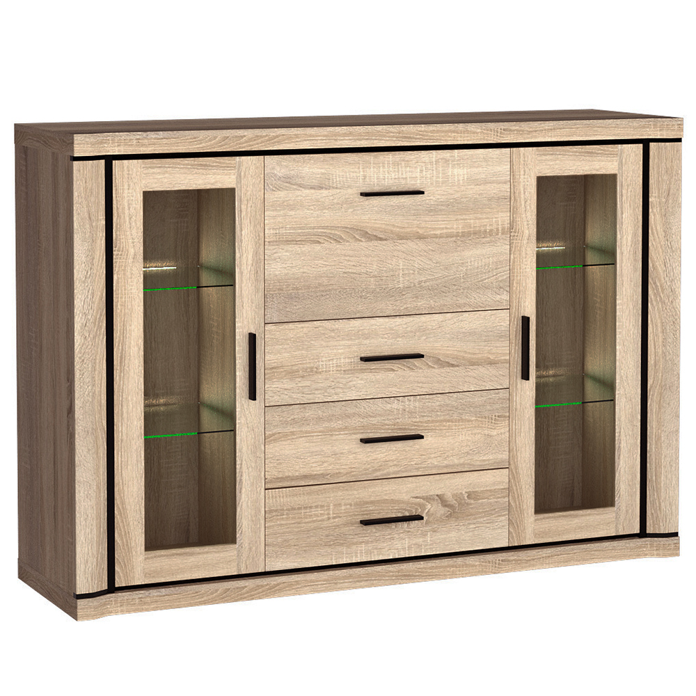 DALLAS s | komoda D7 | 157 cm | sonoma