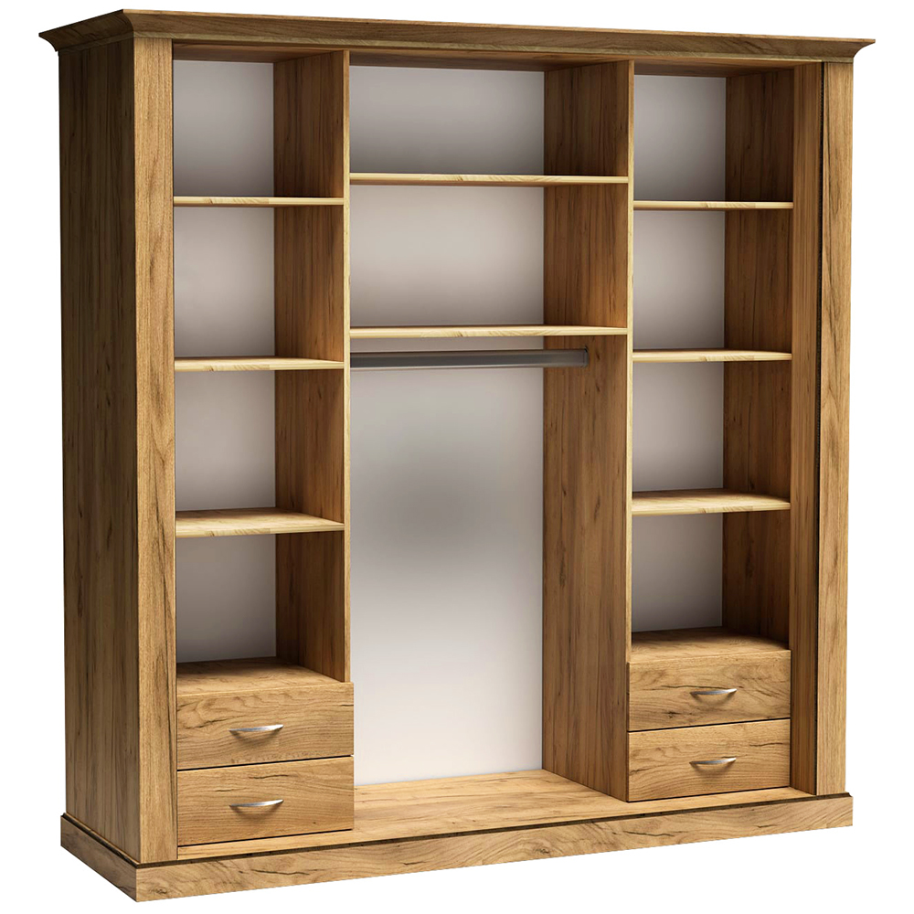 Ložnice Antica K | sestava C | 6 dílů | kraft zlatý