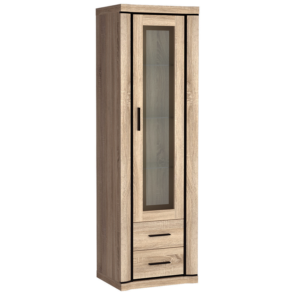 DALLAS s | vitrína D16 | 58 cm | UNI provedení | sonoma