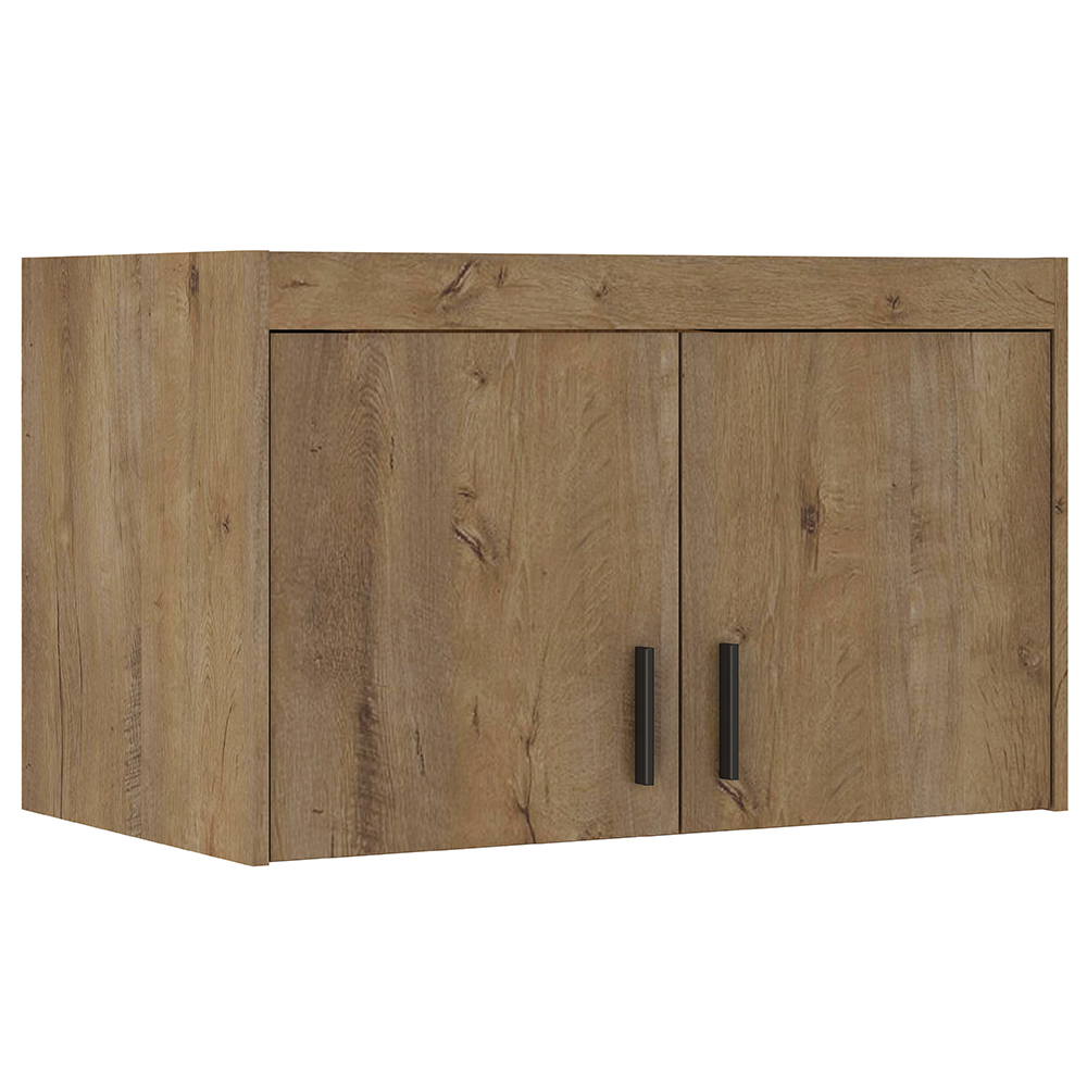 Nástavec na šatní skříň ELENA 2D | 89,7 cm | dub lefkas