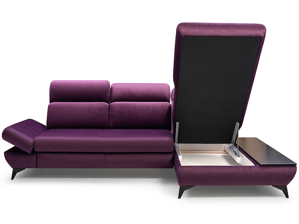 Sedací souprava TITAN | 280x166 cm | rozkládací + úložný prostor | VÝBĚR TKANIN