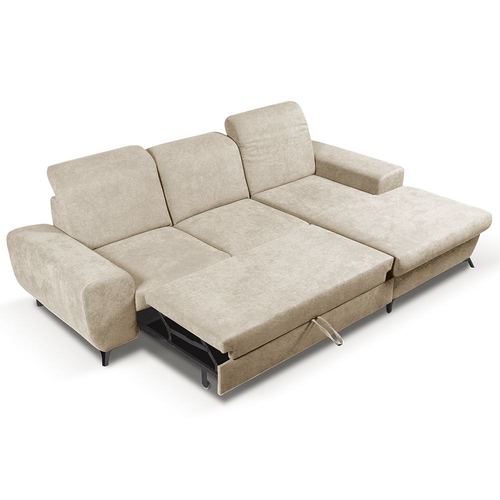 Sedací souprava ALTA | 279x172 cm | rozkládací + úložný prostor + 3x polštářek | VÝBĚR LÁTEK