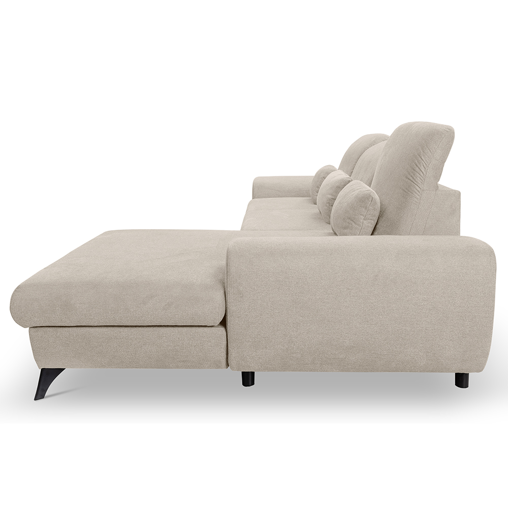 Sedací souprava ALTA | 279x172 cm | rozkládací + úložný prostor + 3x polštářek | VÝBĚR LÁTEK