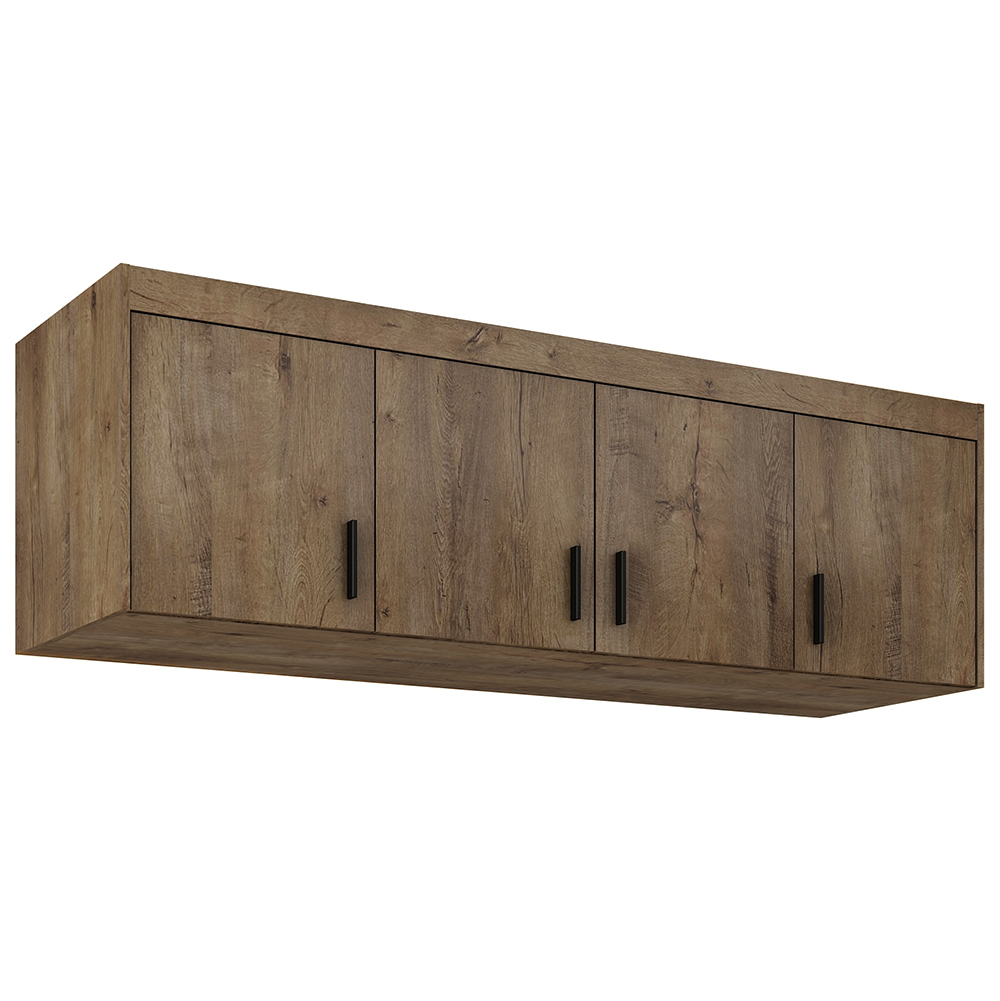 Nástavec na šatní skříň ELENA 4D | 176,3 cm | dub lefkas