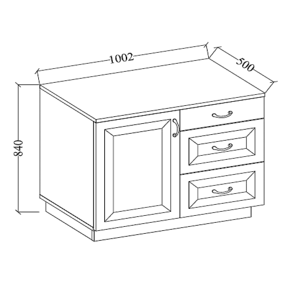 Obývací stěna se skříní Flawia E