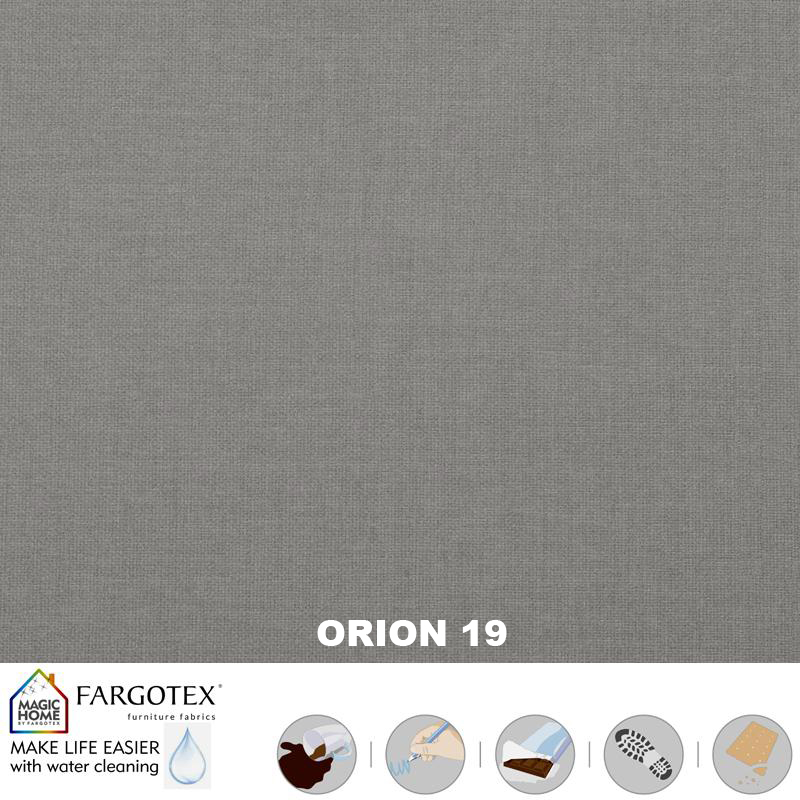 Sedací sestava Loft 3+1 - funkční látka Orion 19 - SKLADEM pouze 1x sestava