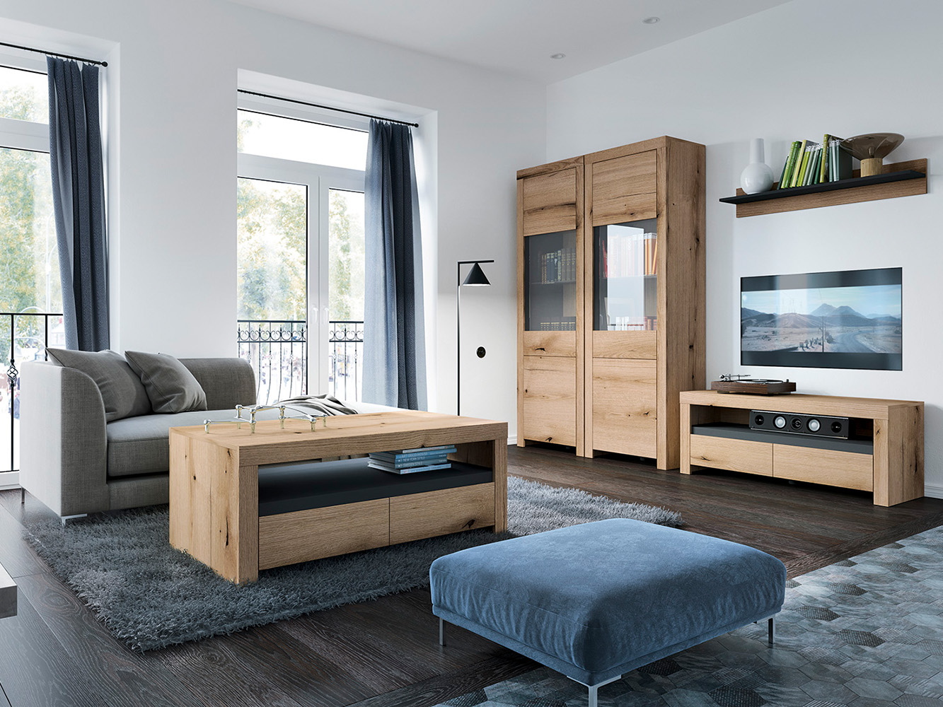 Evoke - předsíňová stěna EGD113+EGDP113