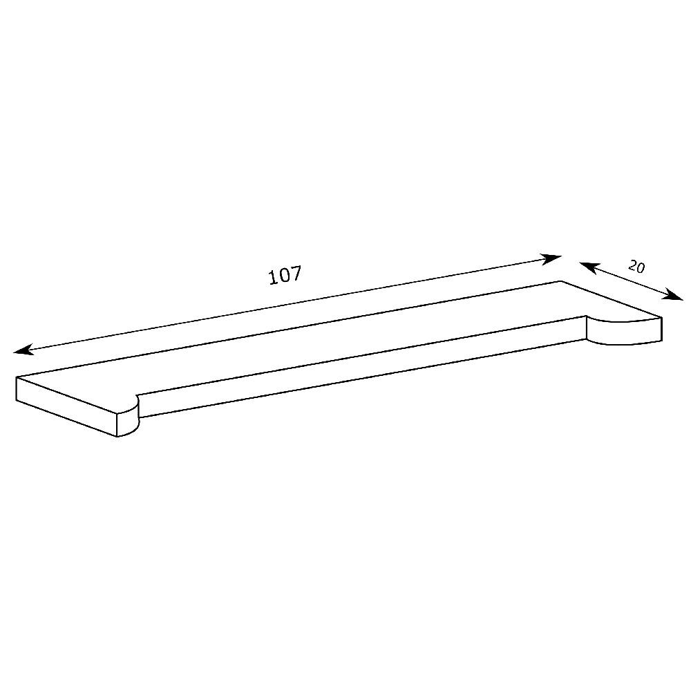 Obývací stěna se skříní DALLAS s | sestava F | 5 dílů | sonoma