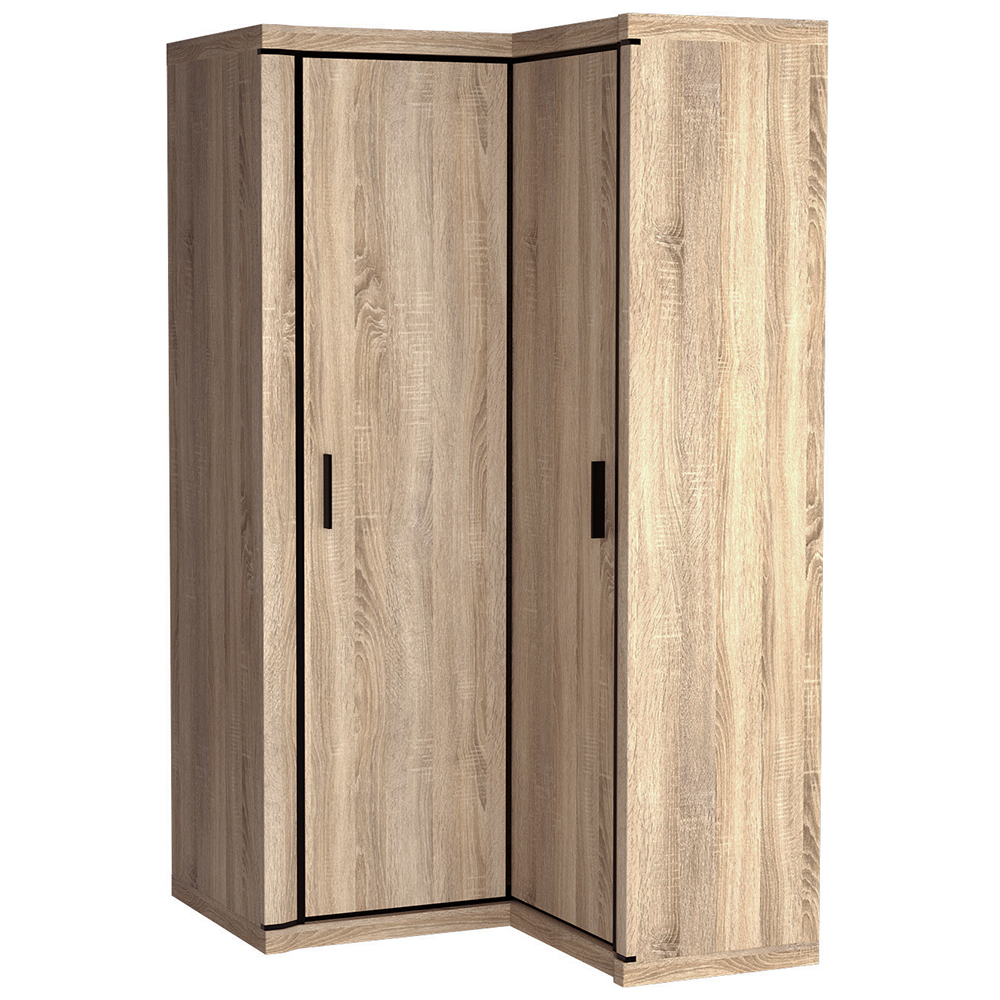 Obývací stěna se skříní DALLAS s | sestava F | 5 dílů | sonoma