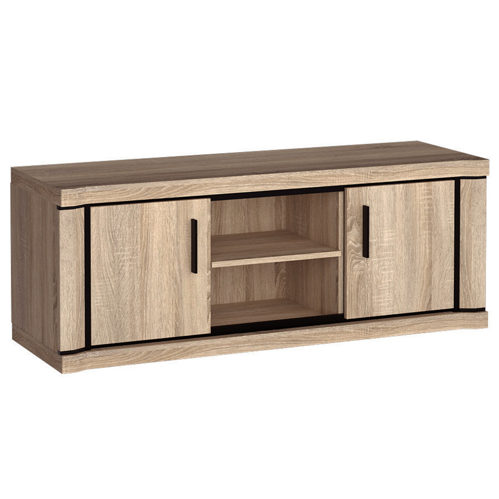 Obývací stěna se skříní DALLAS s | sestava F | 5 dílů | sonoma