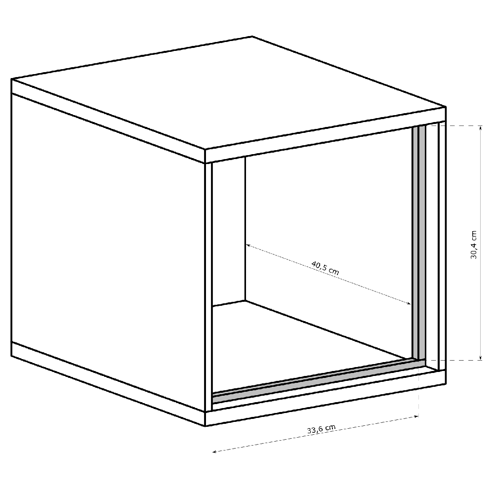 Ložnice Mediolan - sestava H - natural hikora