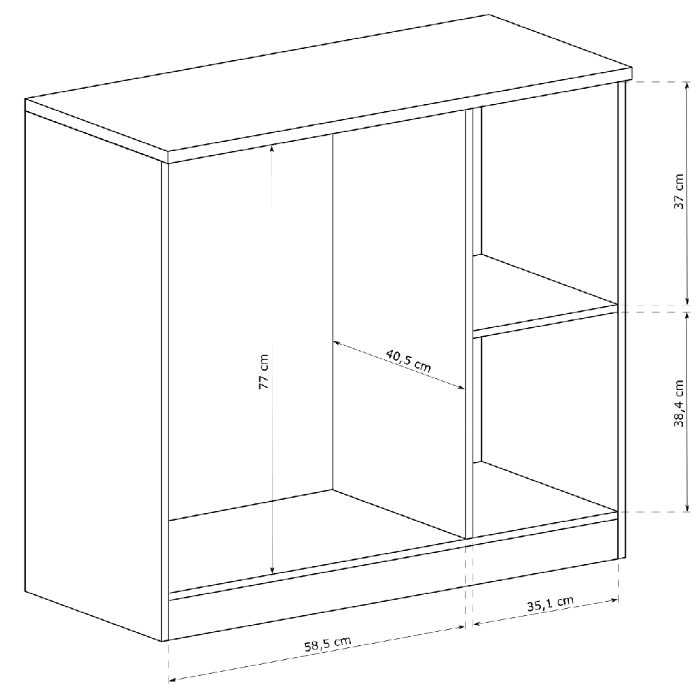 TADEUSZ L | komoda T-22 | 100 cm | lefkas