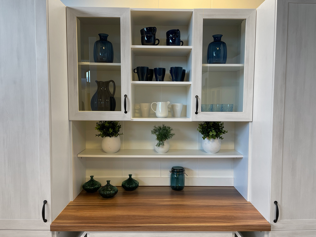 Royal - horní závěsná skříňka W40S - LEVÁ - borovice nordická