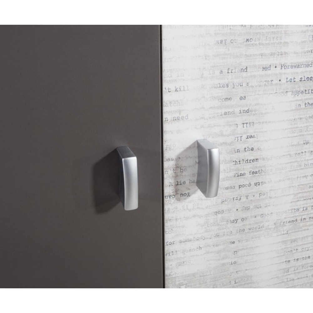 Tablo - patrová postel TA13 - grafit/enigma