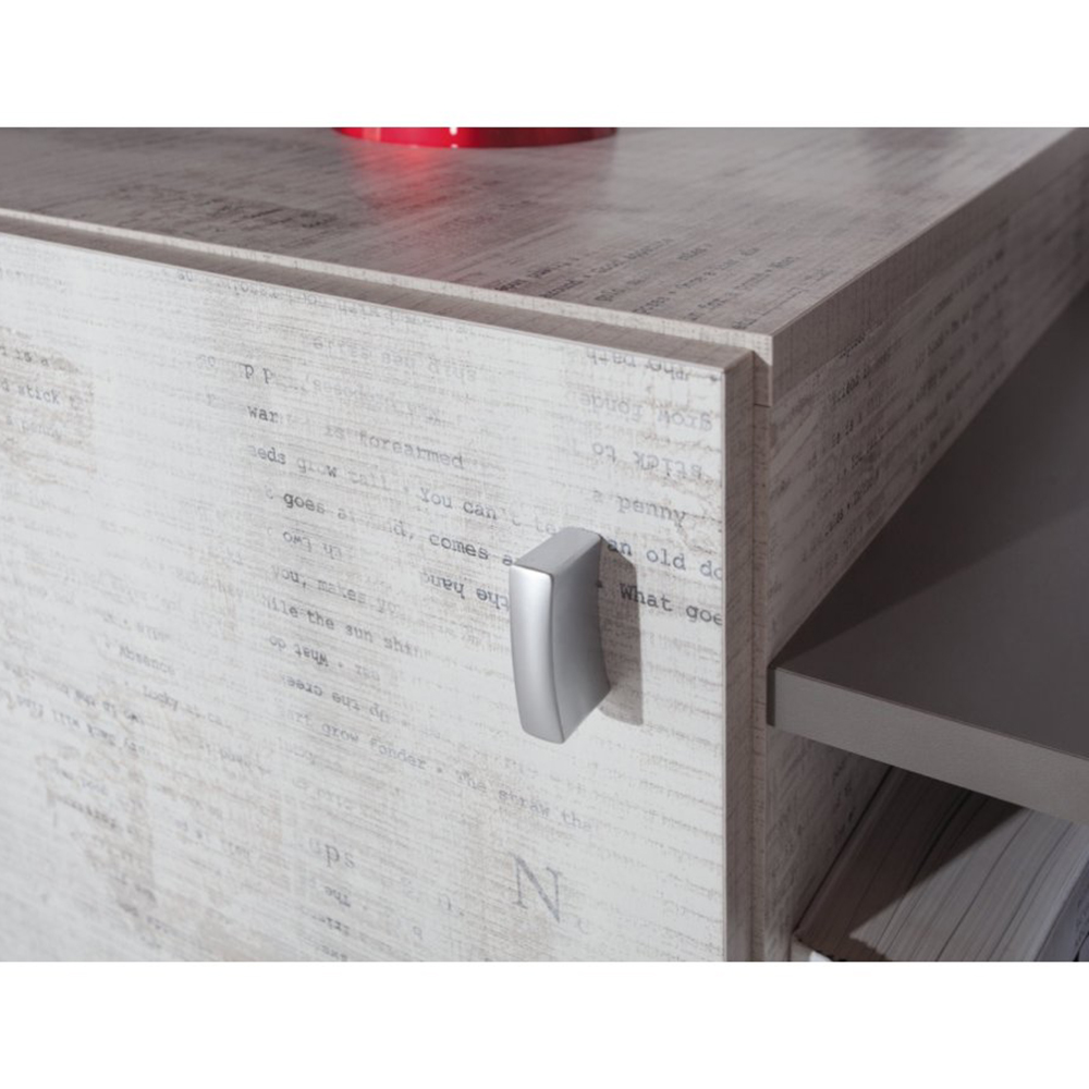 Tablo - patrová postel TA13 - grafit/enigma