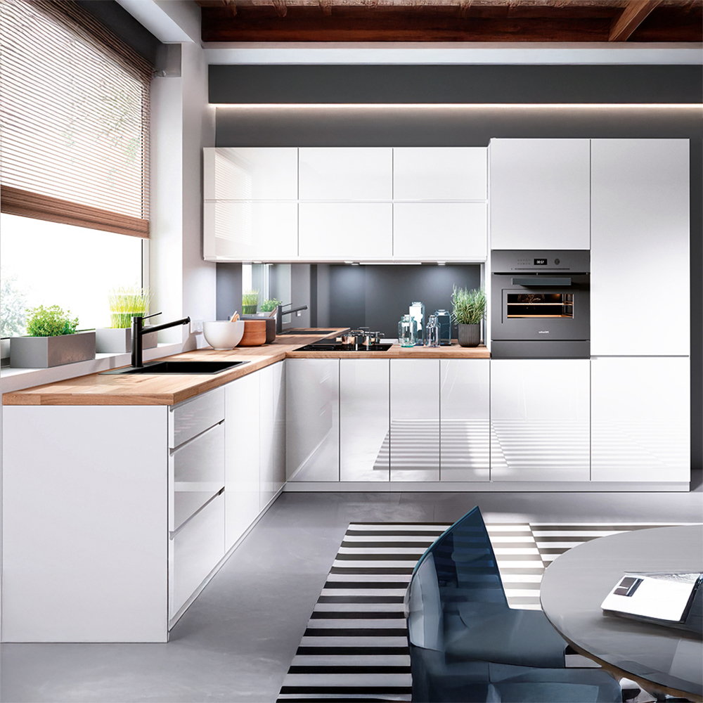 ASPEN b | dolní skříňka D30 PRAVÁ s policí | 30 cm | SOKL V CENĚ | bílá lesk