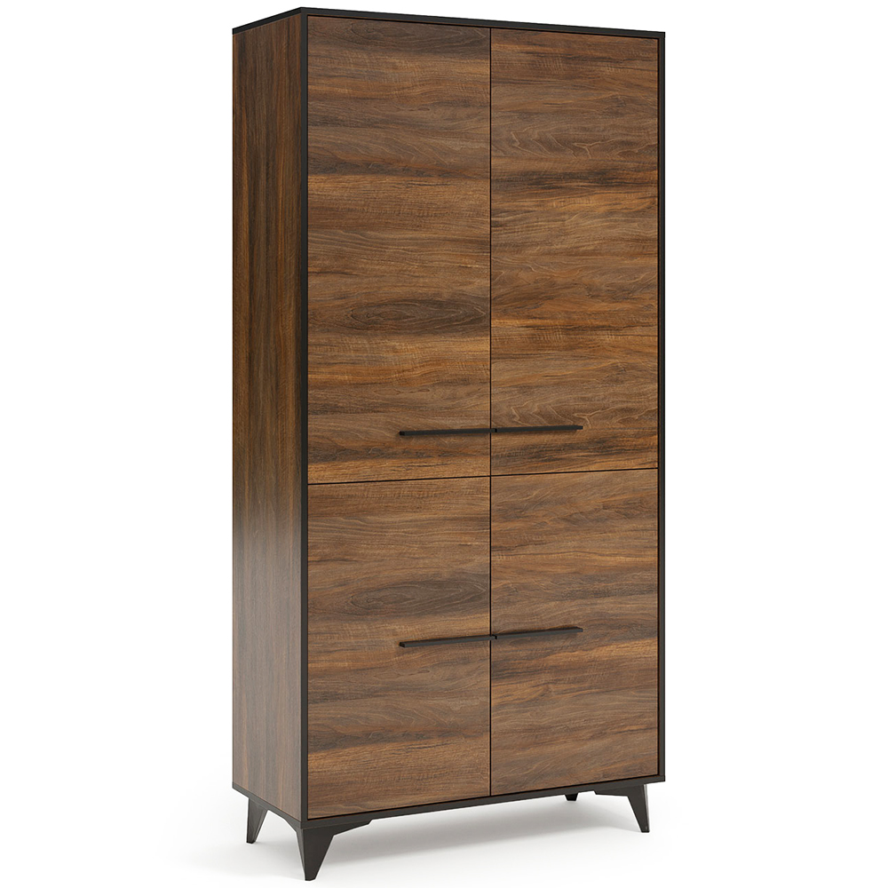 Obývací stěna se skříní Frida | sestava B | shirin walnut