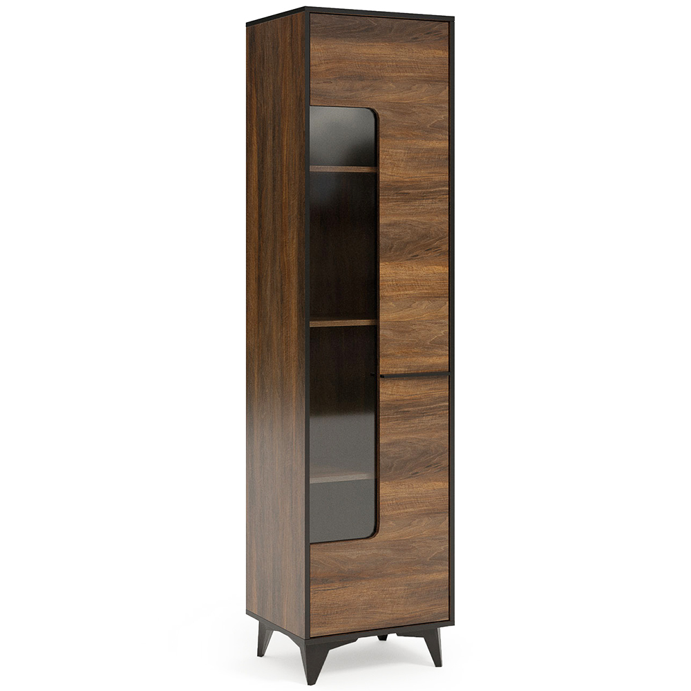 Obývací stěna se skříní Frida | sestava B | shirin walnut