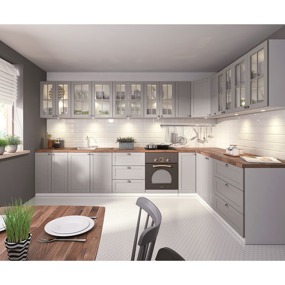 Linea | horní skříňka G40S P | PRAVÁ | šedá