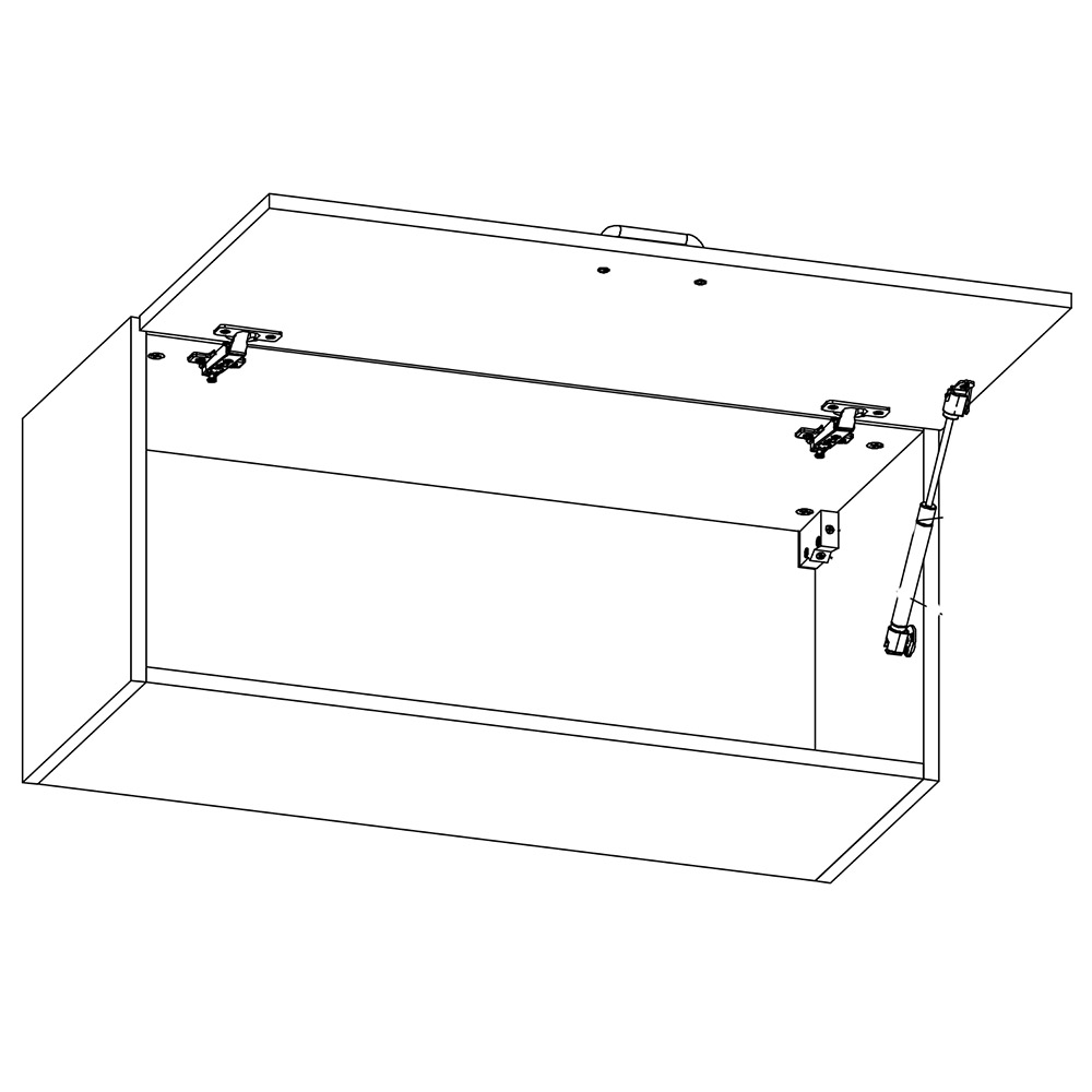 Linea | horní skříňka G80KS | šedá