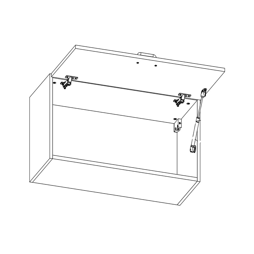 Linea | horní skříňka G60KN | šedá
