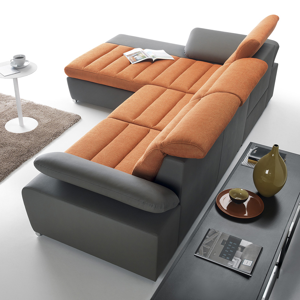 Sedací souprava KORFU | 194x282 cm | rozkládací + úložný prostor | VÝBĚR TKANIN