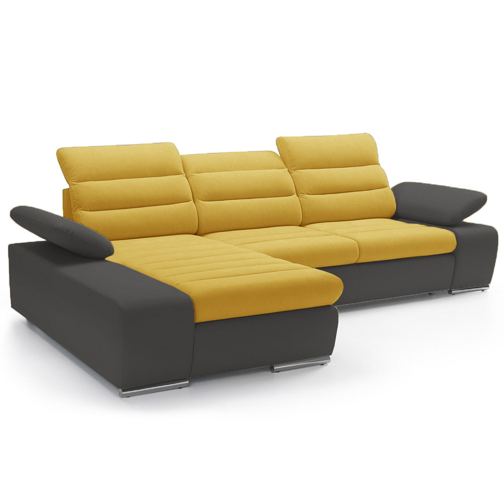 Sedací souprava KORFU | 194x282 cm | rozkládací + úložný prostor | VÝBĚR TKANIN