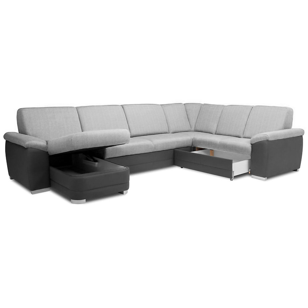 Sedací souprava BARELLO | 153x330x215 | rozkládací + úložný prostor | VÝBĚR TKANIN