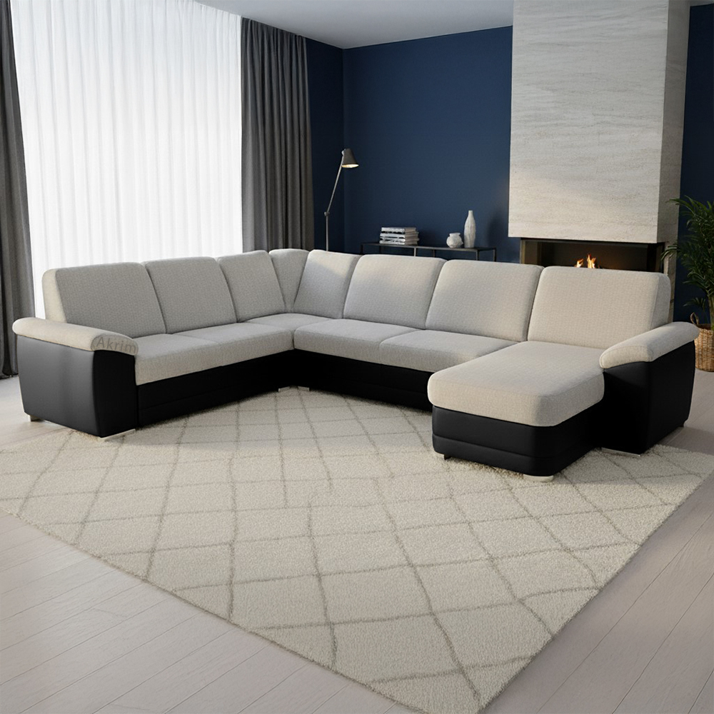 Sedací souprava BARELLO | 215x330x153 | rozkládací + úložný prostor | VÝBĚR TKANIN