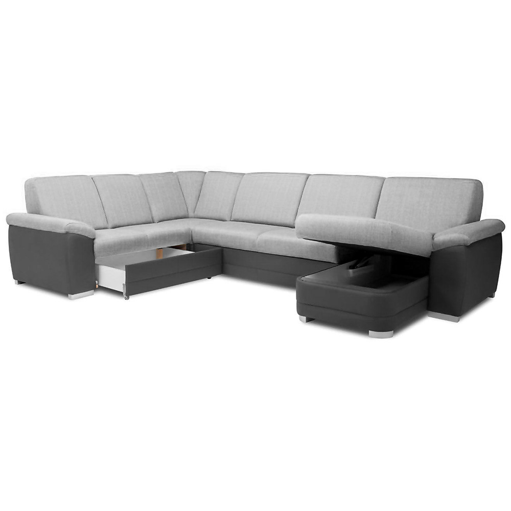 Sedací souprava BARELLO | 215x330x153 | rozkládací + úložný prostor | VÝBĚR TKANIN