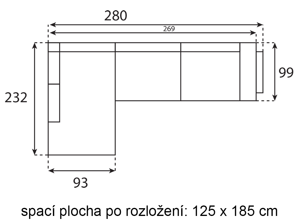 Sedací souprava London lux + 2x taburet | PRAVÁ | megan 363 | VÝPRODEJ