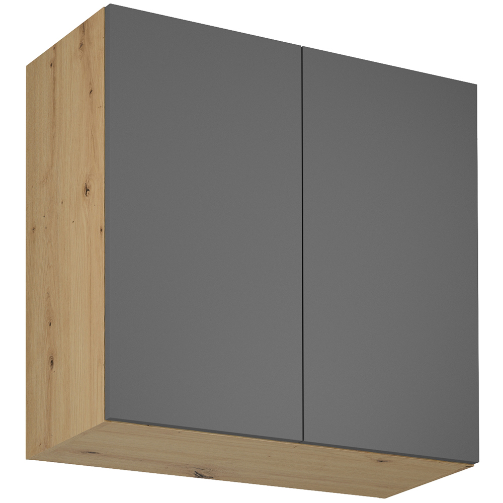 LANGEN šp | horní skříňka G80 | 80 cm | artisan/šedá