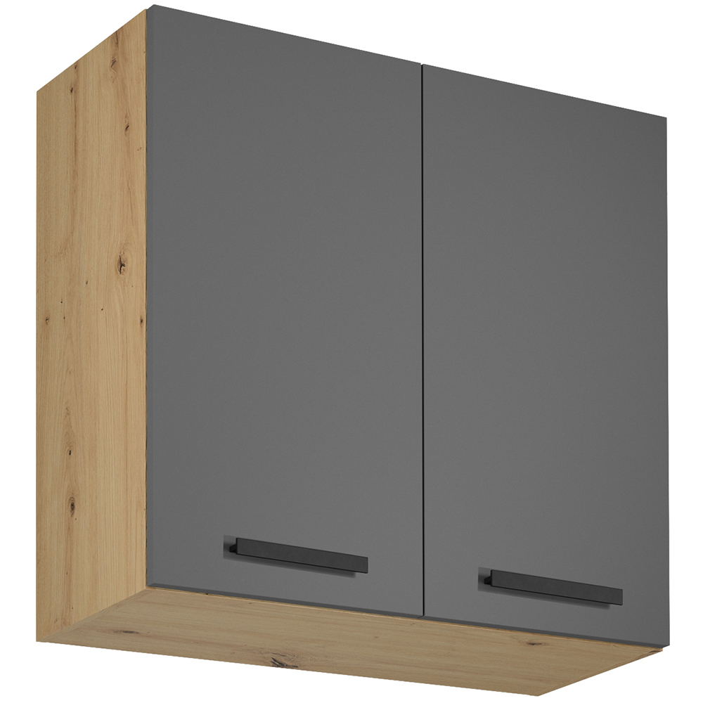 LANGEN šp | horní skříňka G80 | 80 cm | artisan/šedá