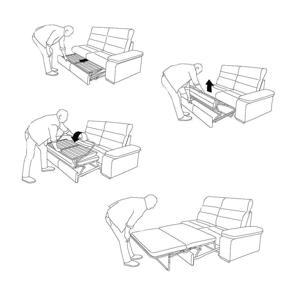 Pohovka Korfu | ROZKLÁDACÍ | VÝBĚR TKANIN
