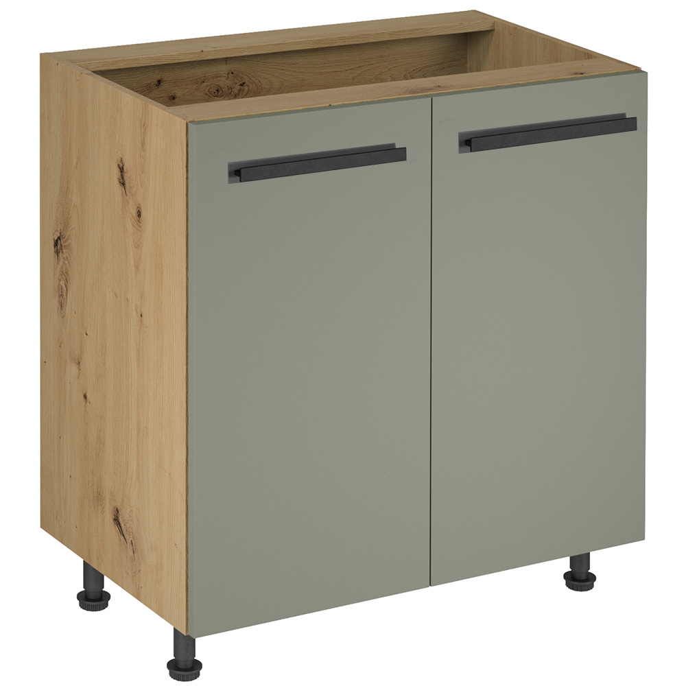 LANGEN bu | dolní skříňka D80 | s úchyty | béžová