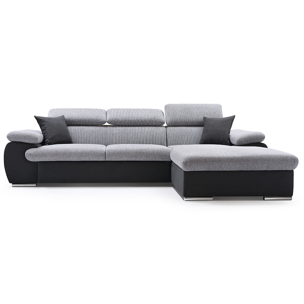 Sedací souprava COOL | 281x191 cm | rozkládací + úložný prostor | PRAVÁ | VÝBĚR TKANIN