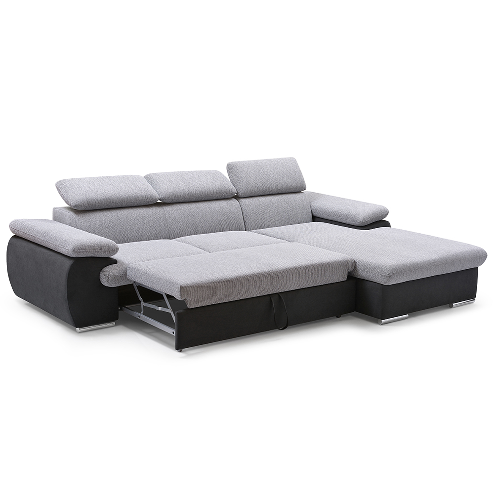 Sedací souprava COOL | 281x191 cm | rozkládací + úložný prostor | PRAVÁ | VÝBĚR TKANIN