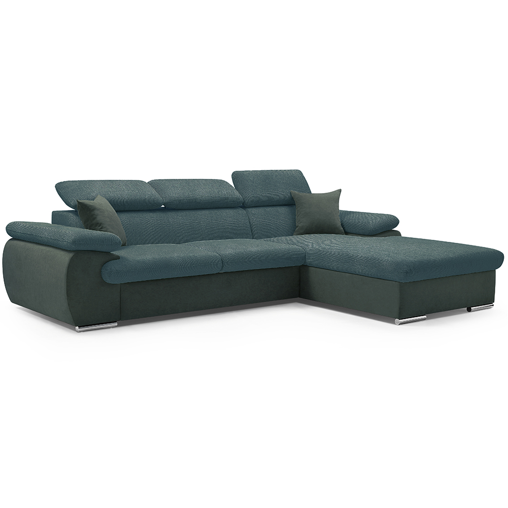 Sedací souprava COOL | 281x191 cm | rozkládací + úložný prostor | PRAVÁ | VÝBĚR TKANIN