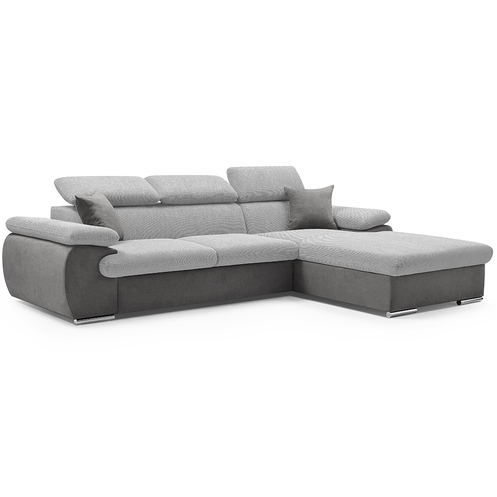 Sedací souprava COOL | 281x191 cm | rozkládací + úložný prostor | PRAVÁ | VÝBĚR TKANIN