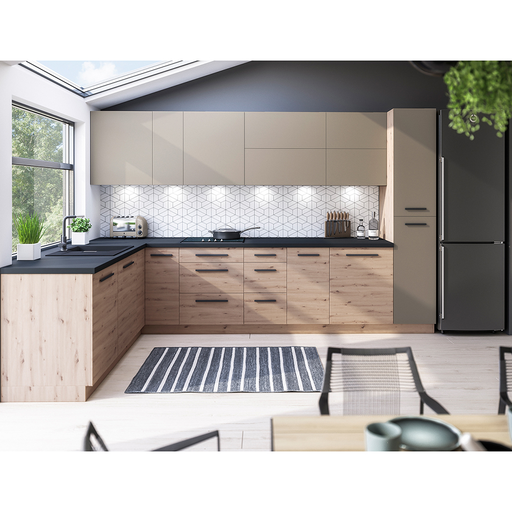 LANGEN bu | dolní skříňka D40S1 | s úchytem | UNI provedení | béžová