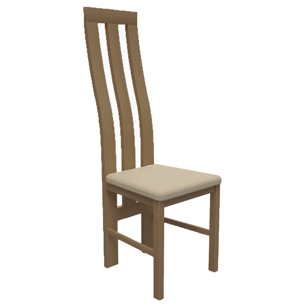 Jídelní židle PARIS | masiv | VÝBĚR TKANIN | dub lefkas