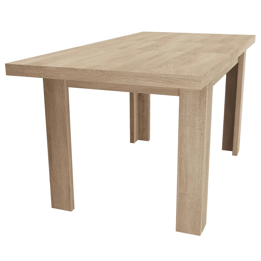 Jídelní stůl JARS MALÝ | rozkládací 120 až 160 | dub sonoma | POSLEDNÍ KUSY